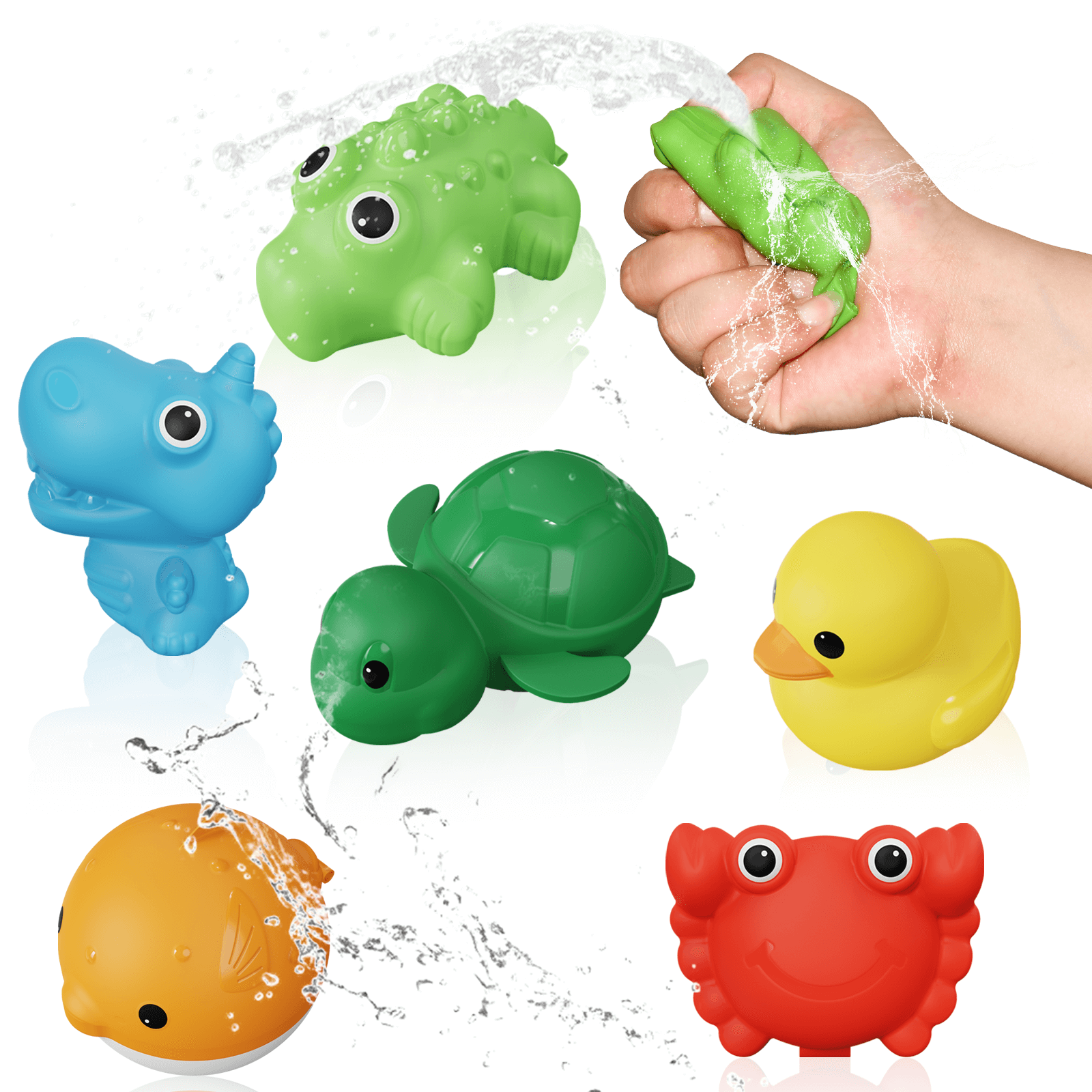 Soppycid® Toddler Mold-Free Reusable Bath Toy