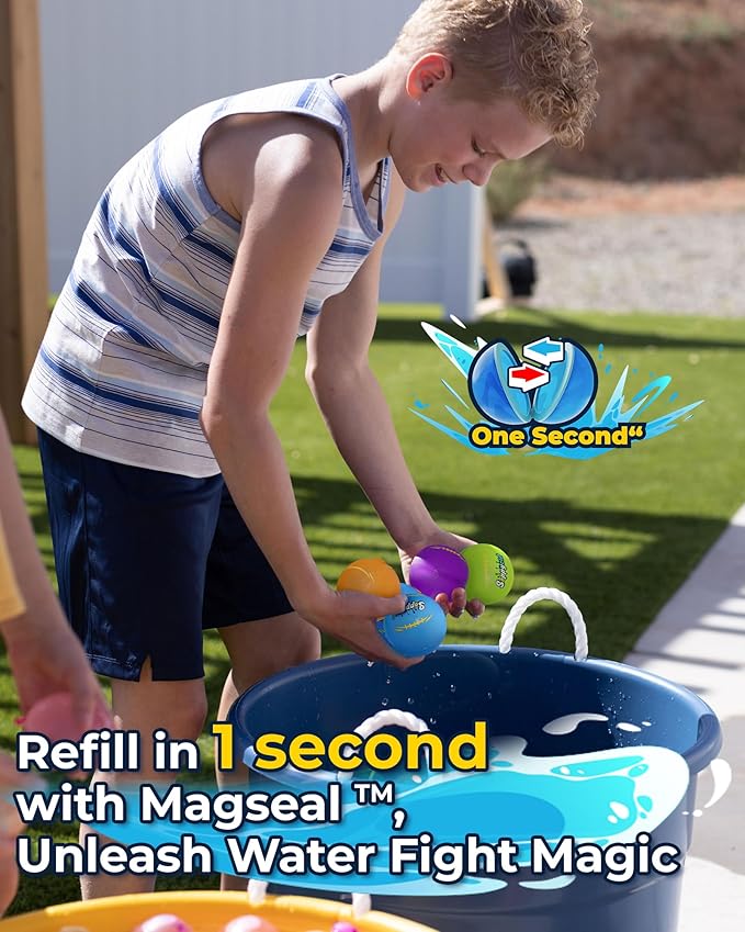 Soppycid® Reusable Water Balloons (Sporty Version)
