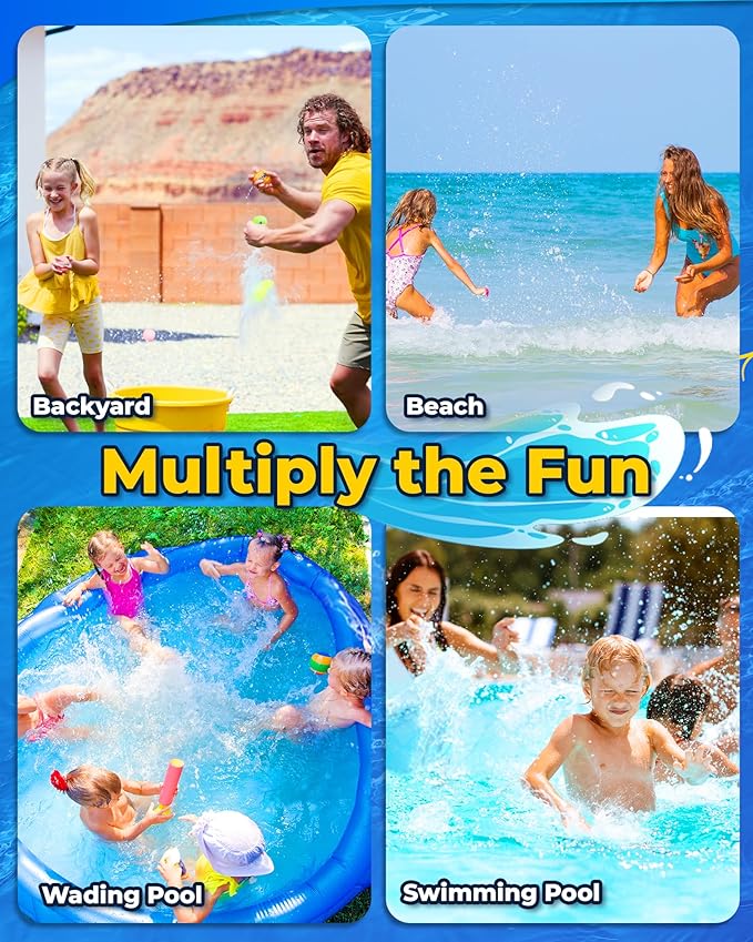 Soppycid® Reusable Water Balloons (Sporty Version)