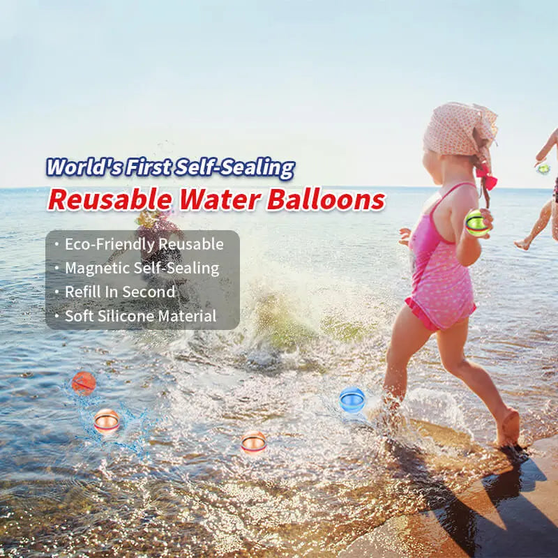 World’s First Magnetic Reusable Water Balloons