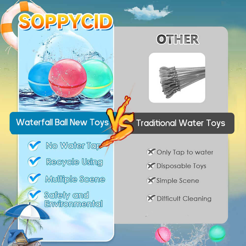 Traditional Water Balloons Vs Soppycid