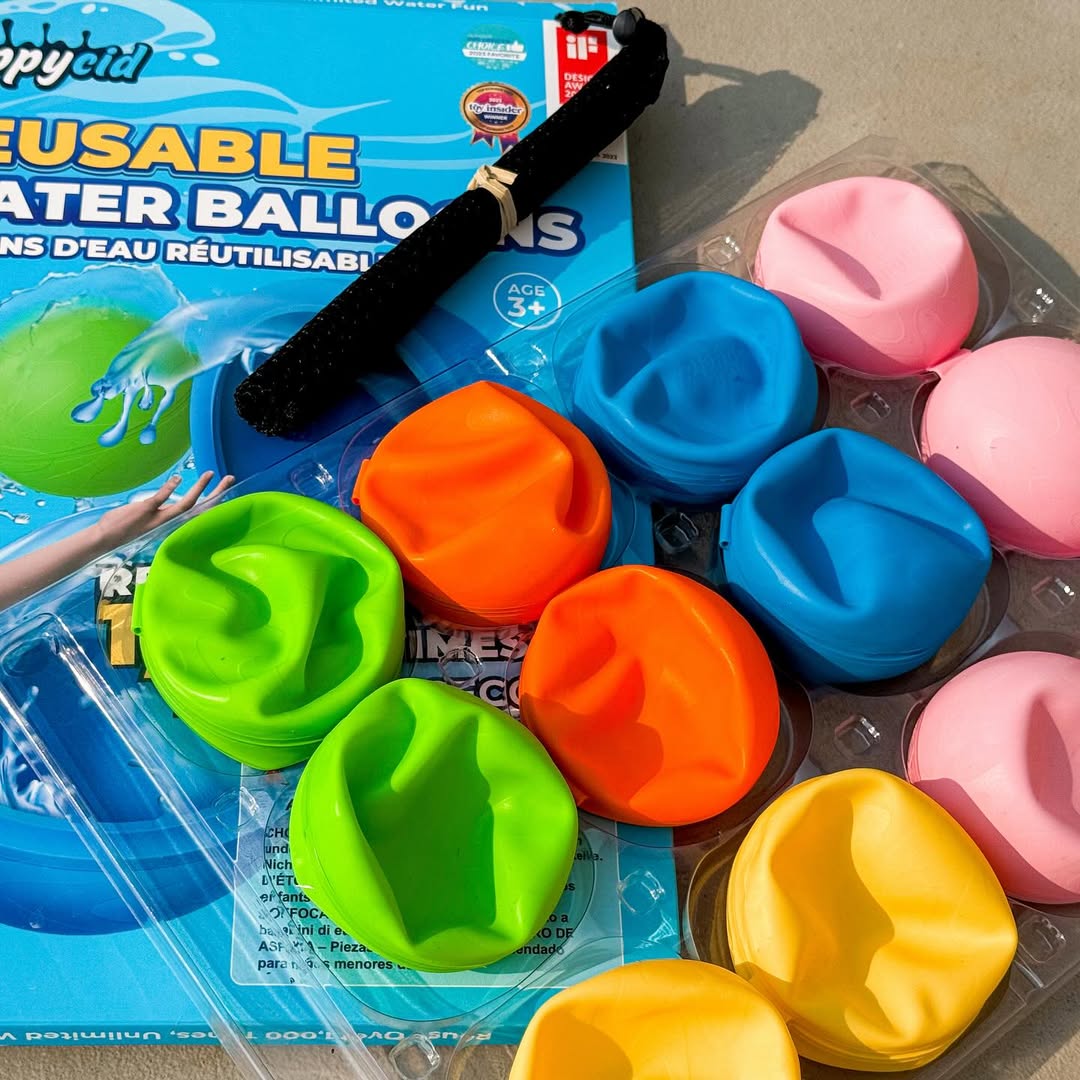 The World’s First Patented Reusable Water Balloons – Soppycid® Sets the Standard for Safety & Durability