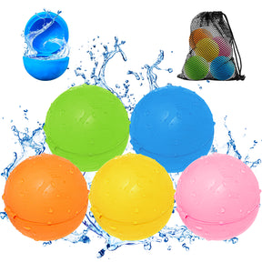 Soppycid Reusable Water Balloons (Colorful Version)