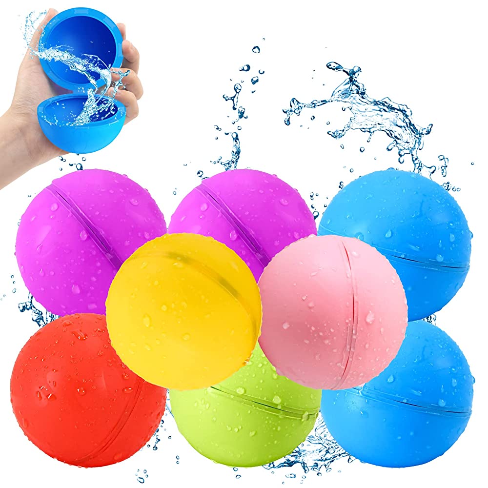 Soppycid Reusable Water Balloons (Colorful Version)