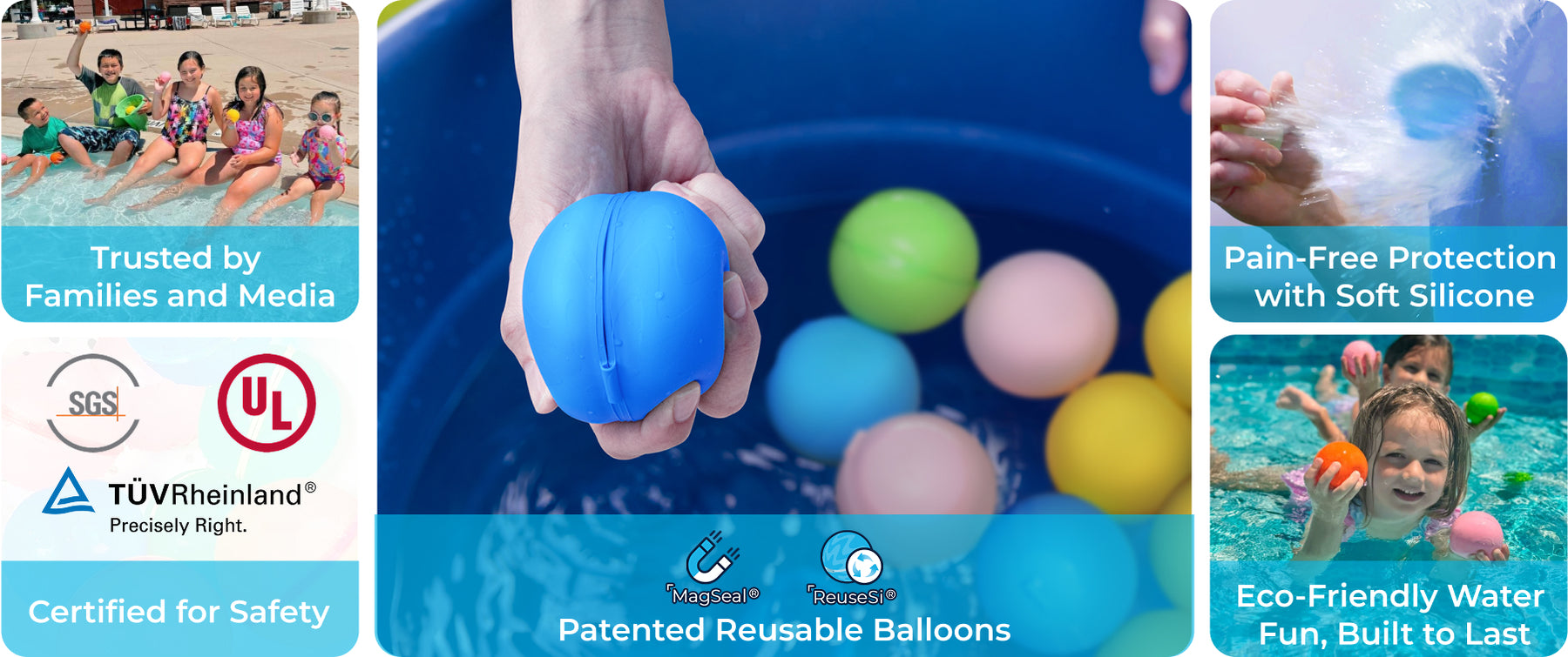 SplashJoy Reusable Balloons
