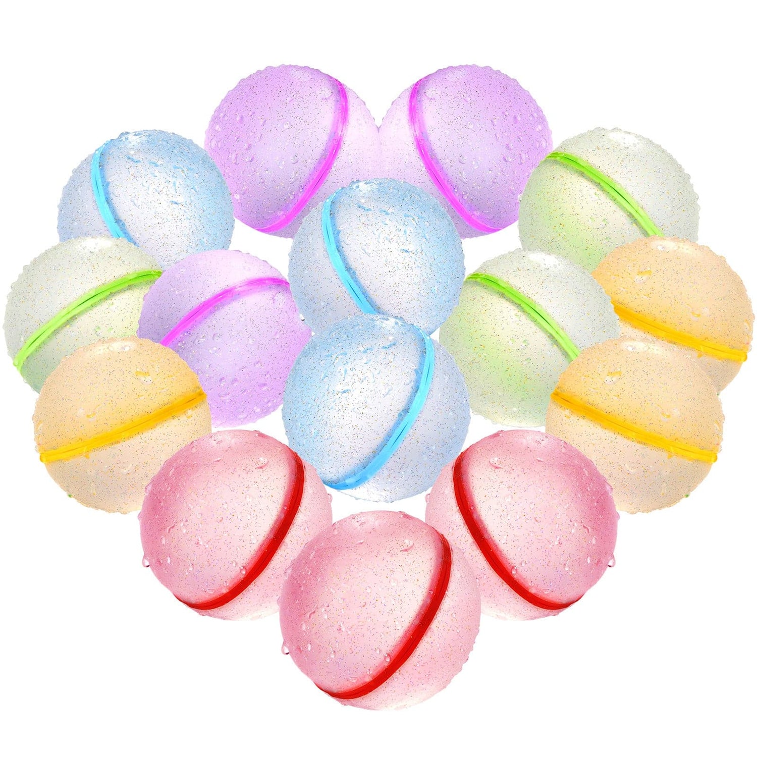 Soppycid Reusable Water Balloons (Glitter Version)